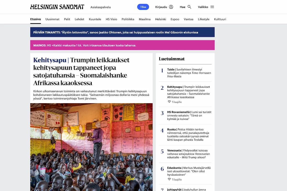 Helsingin Sanomat